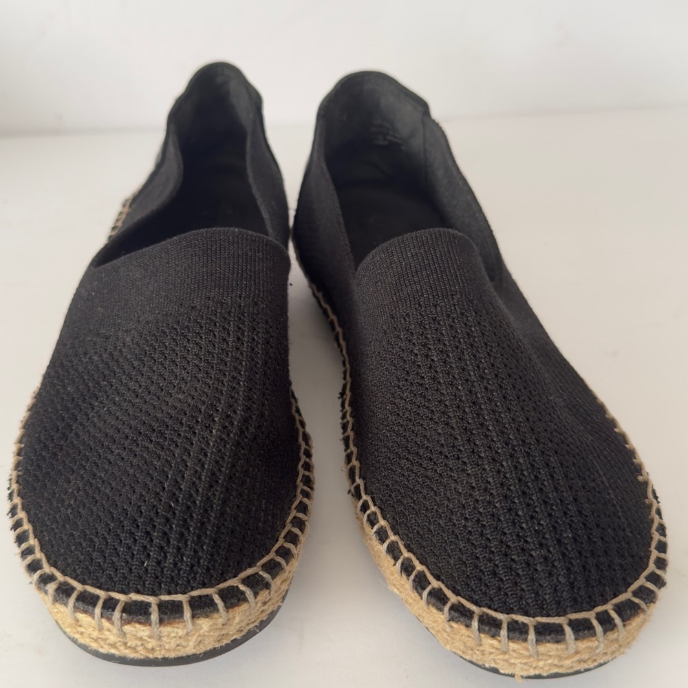 Cole Haan Black Woven Espadrilles - Picture 2 of 6